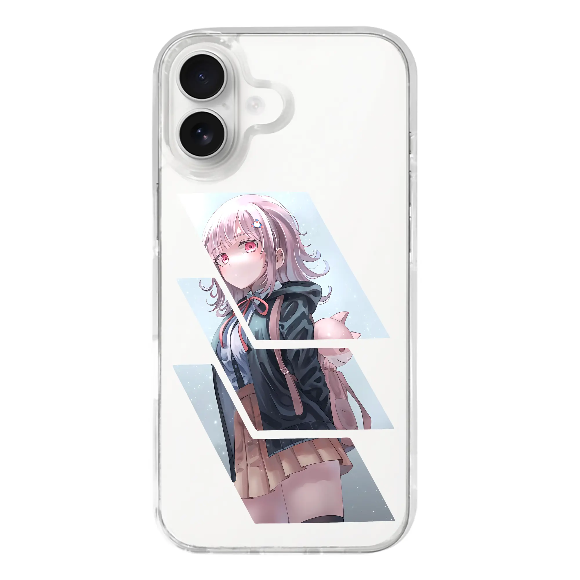 ダンガンロンパ グッズ,七海千秋 - iPhone 17シリーズ 透明スマホケース – 薄型・耐衝撃・精密フィット保護カバー